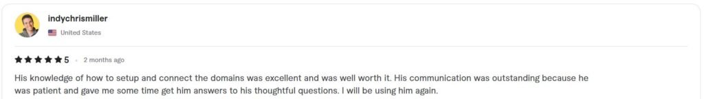 ghlemailexpert.com client review & Testimonial 5